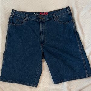 Dickies Men's Dark Blue Jean Shorts